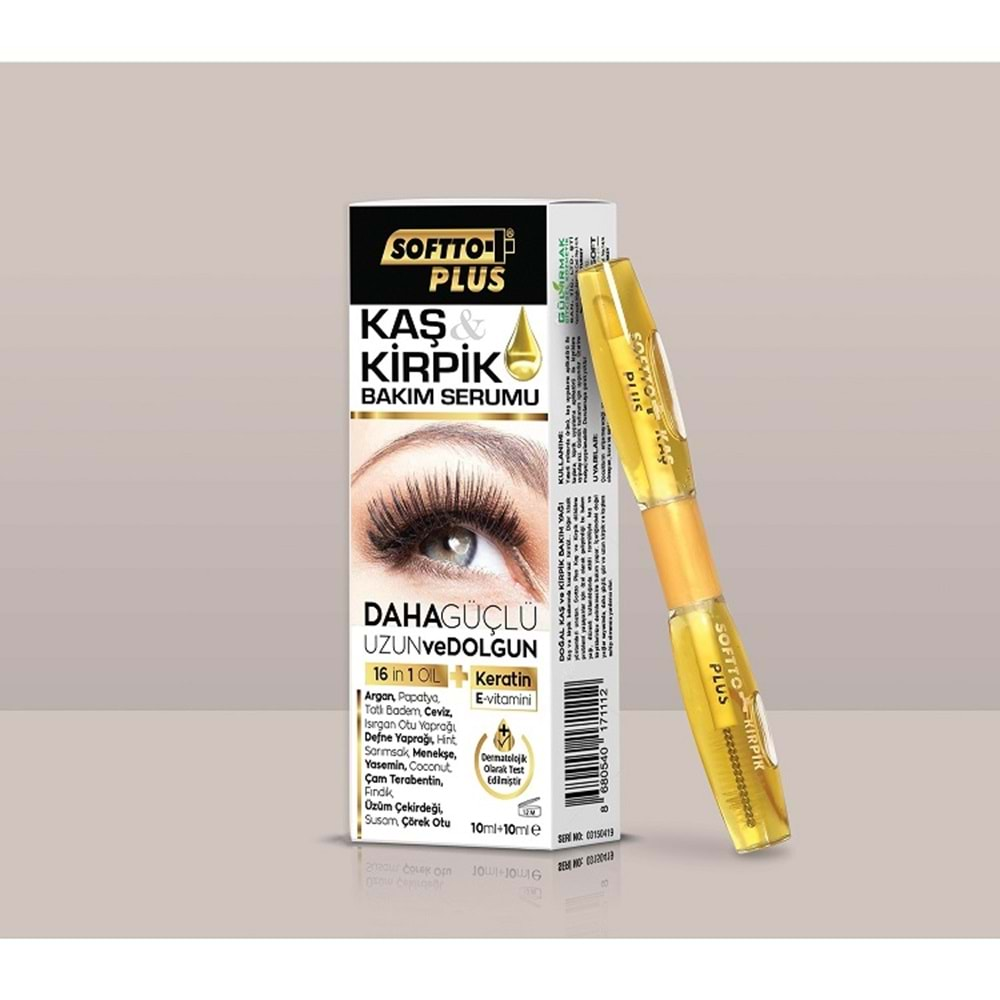 SOFTTOPLUS Kaş Kirpik Seumu 10ml+10ml