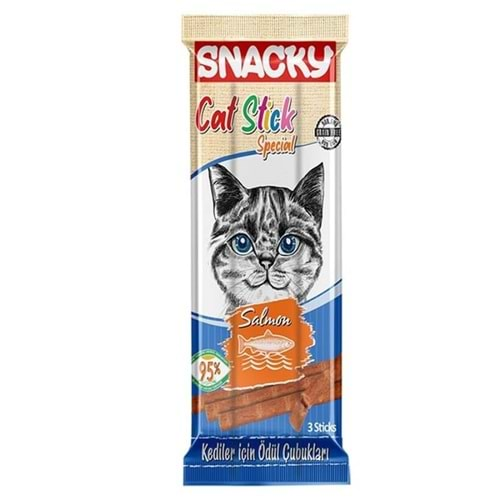 SNACKY Stick Kedi Ödülü (3x5gr) Somonlu