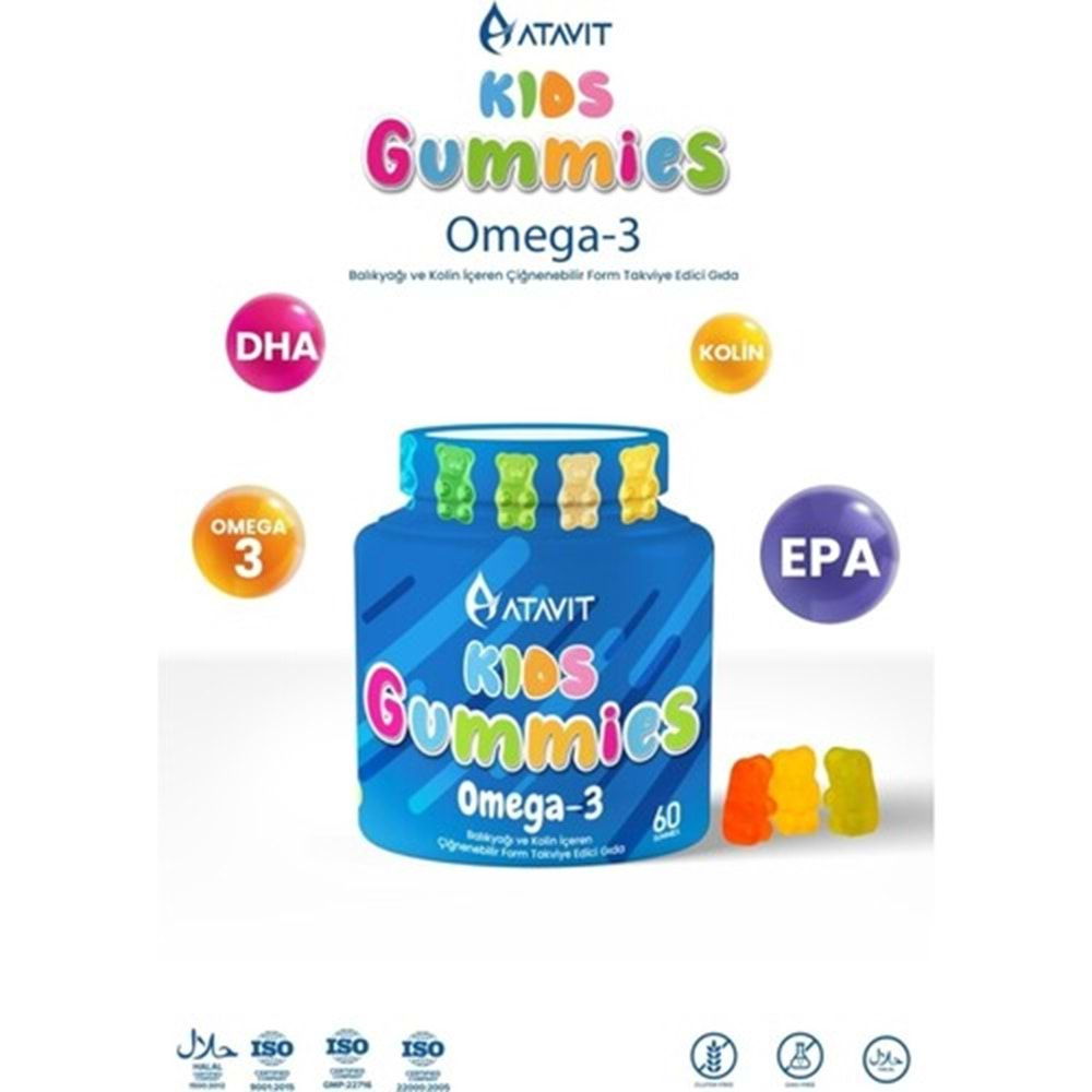 K-ATAVİT Gummies (60lı) Omega-3