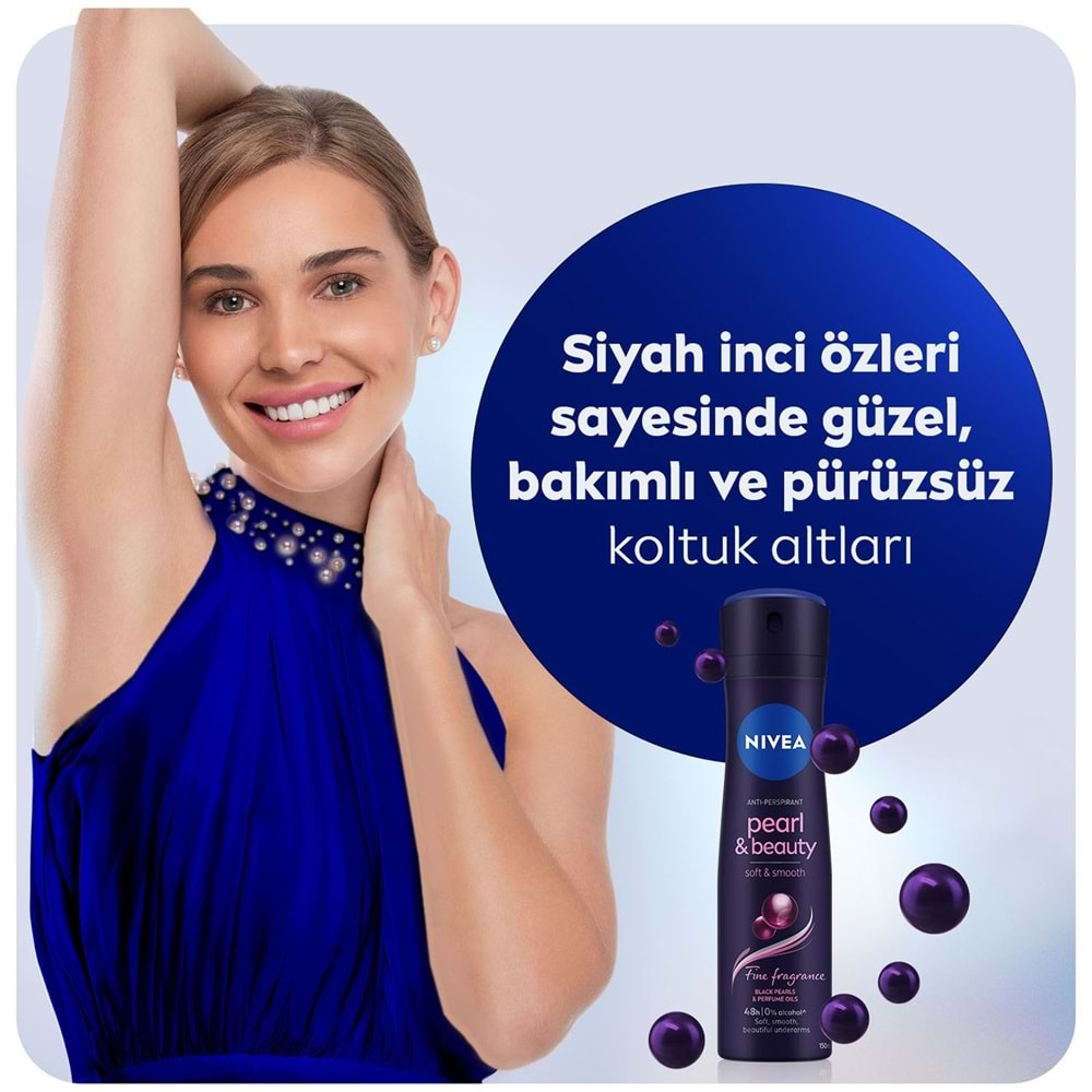 NİVEA Roll-On (Bayan) Pearl-Beauty Fine 50ml