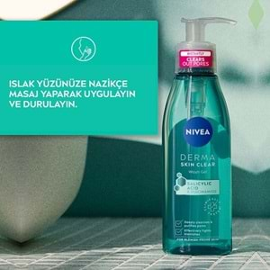 NİVEA Derma Yüz Temizleme Jeli 150ml