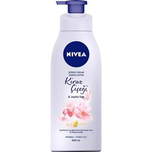 NİVEA Vücut Losyonu (400ml) Kiraz Çiçeği-Jojoba