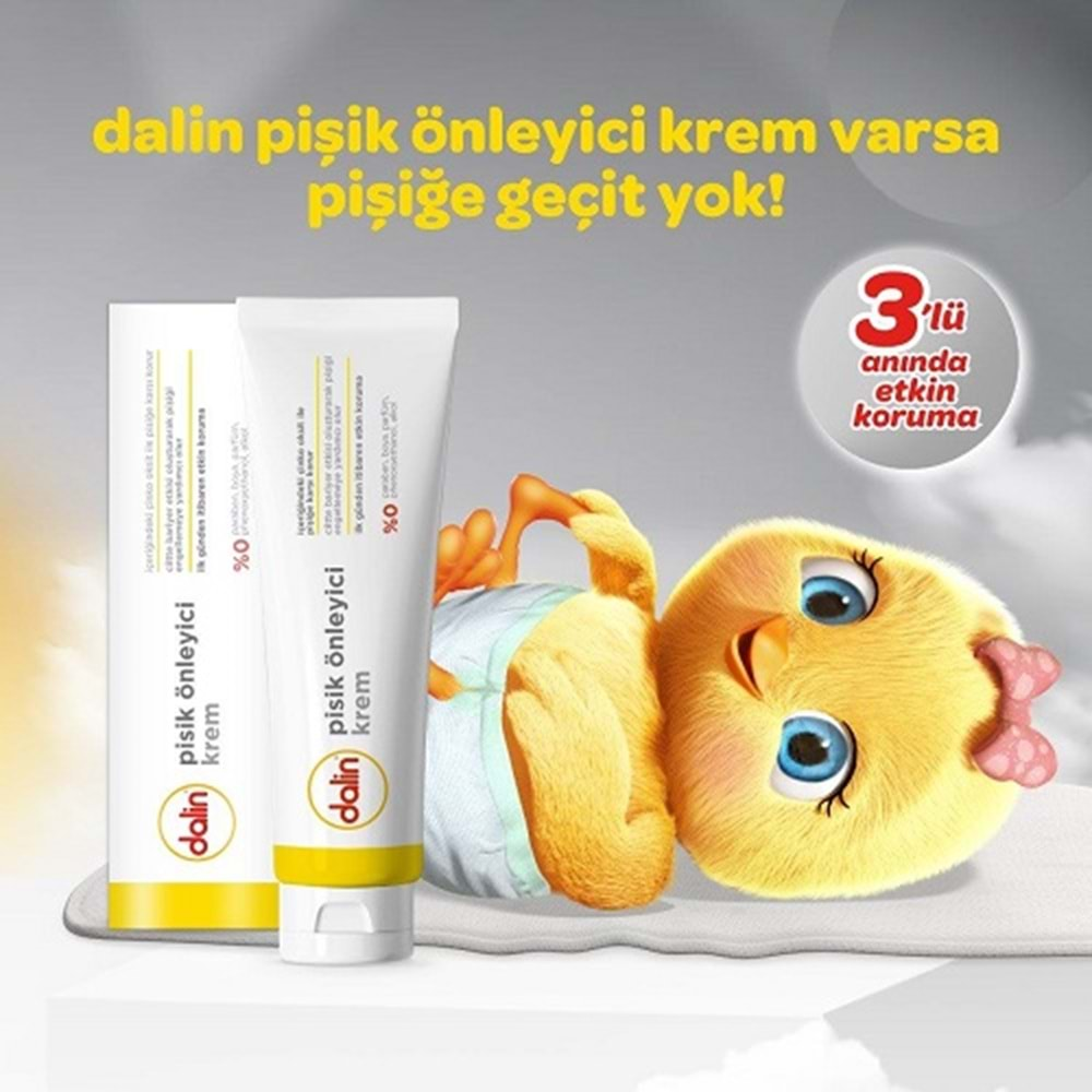 DALİN Pişik Kremi 100ml