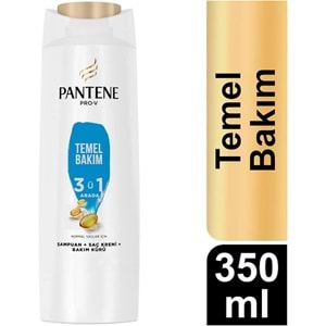 PANTENE Şampuan (350ml) 3ü1 Temel Bakım