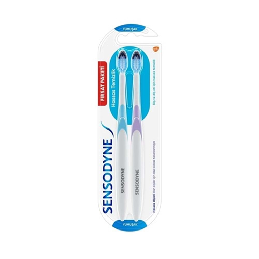 SENSODYNE Diş Fırçası (Yumuşak) 1+1 Hassas Temizlik