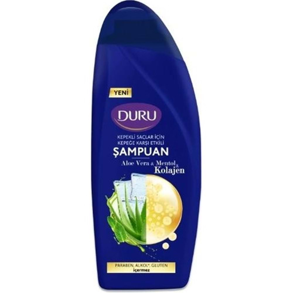 DURU Şampuan (500ml) AloeVera-Mentol