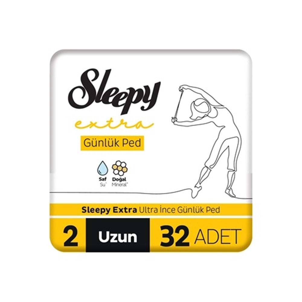 SLEEPY Günlük Ped (32li) Süper