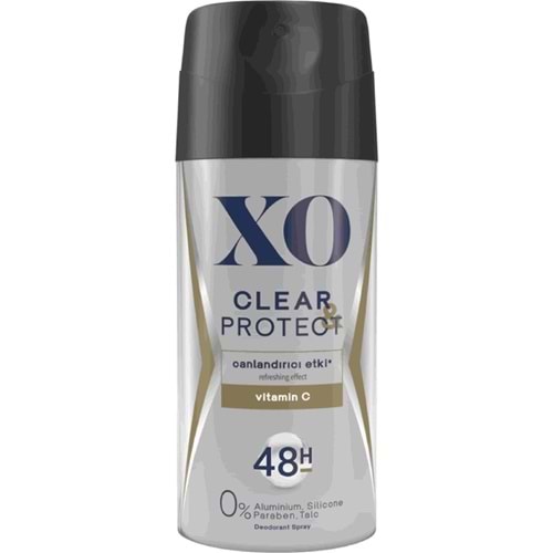 XO Deo (Erkek) Clear&Protect 150ml