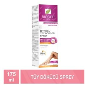 BİODER Tüy Dökücü Sprey (175ml) Kadınlar İçin