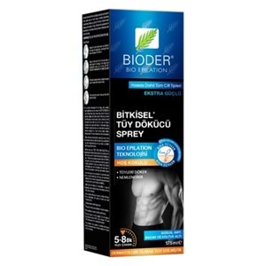 BİODER Tüy Dökücü Sprey (175ml) Erkekler İçin