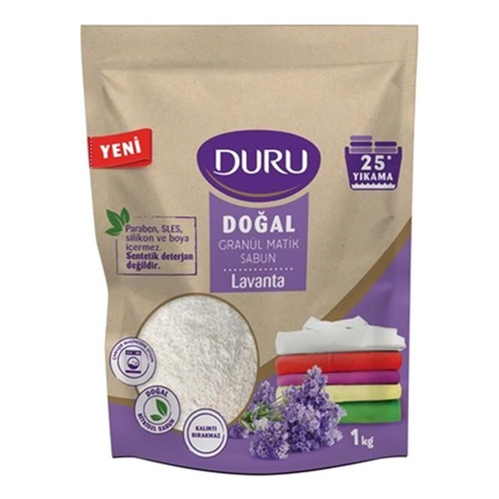 DURU Granül Sabun (1kg) Lavanta