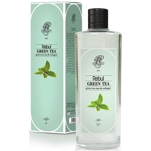 REBUL Kolonya (Cam) Green Tea 250ml