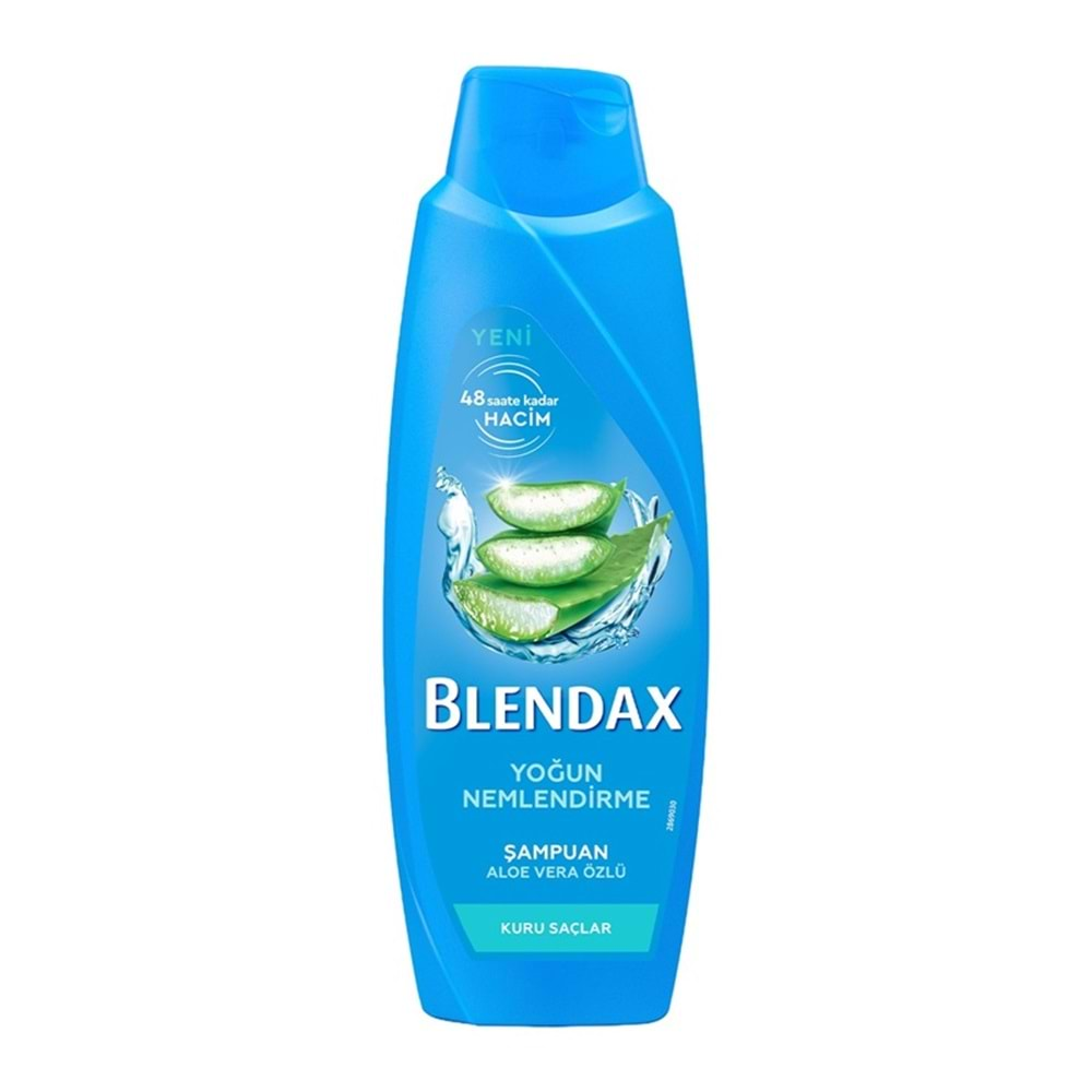 BLENDAX Şampuan (500ml) Yoğun Nemlendirici-AloeVera