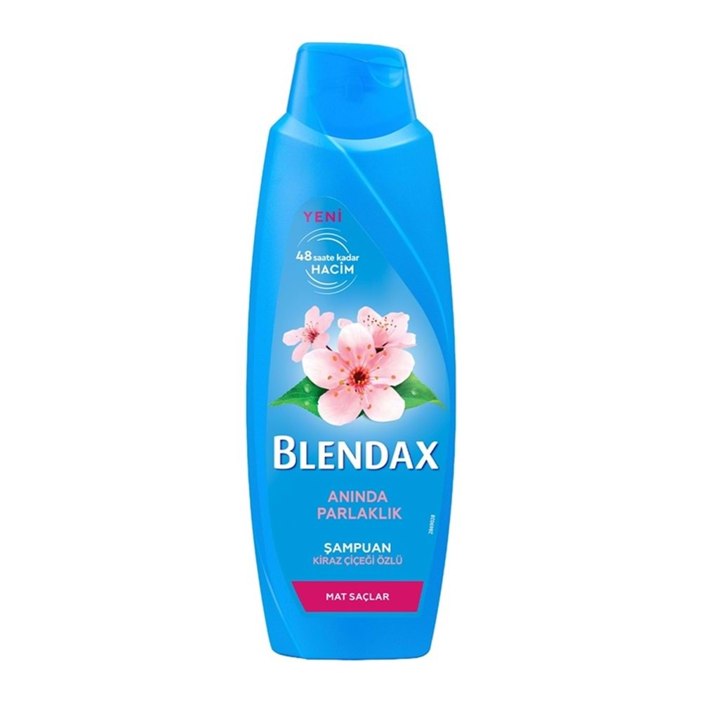 BLENDAX Şampuan (500ml) Anında Parlaklık-Kiraz Çiçeği