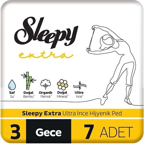 SLEEPY Ped (No:3) Gece-7li