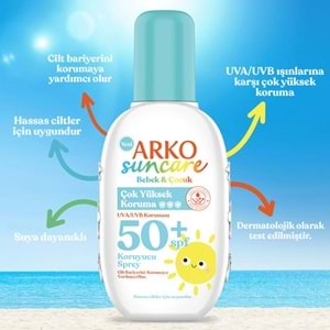 ARKO Güneş (200ml) Koruyucu Güneş Kremi Bebek-Çocuk F50+