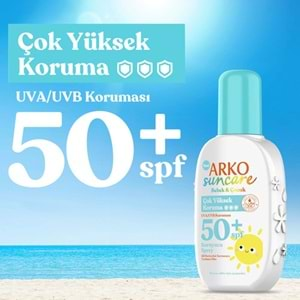 ARKO Güneş (200ml) Koruyucu Güneş Kremi Bebek-Çocuk F50+