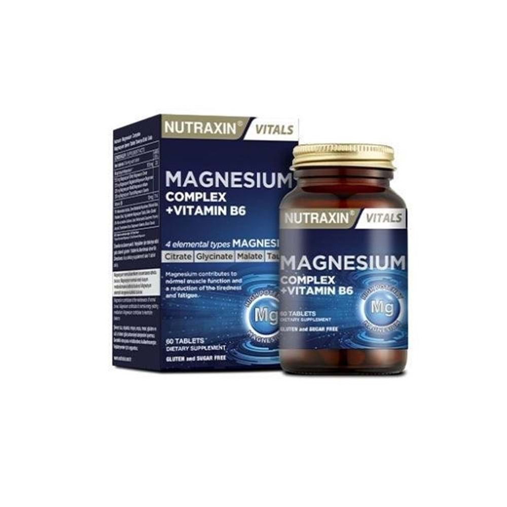 NUTRAXİN Magnesium Complex 60 Tablet