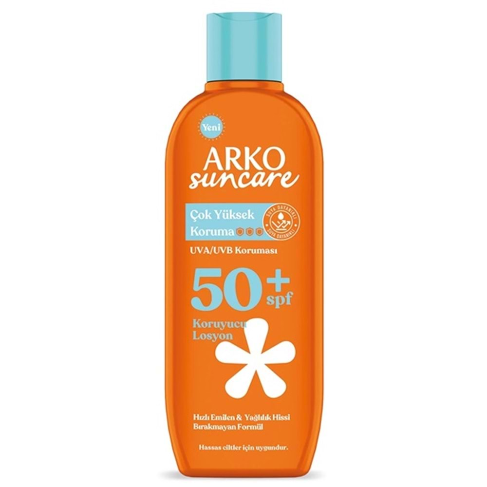 ARKO Güneş (200ml) Koruyucu Güneş Losyonu F50+