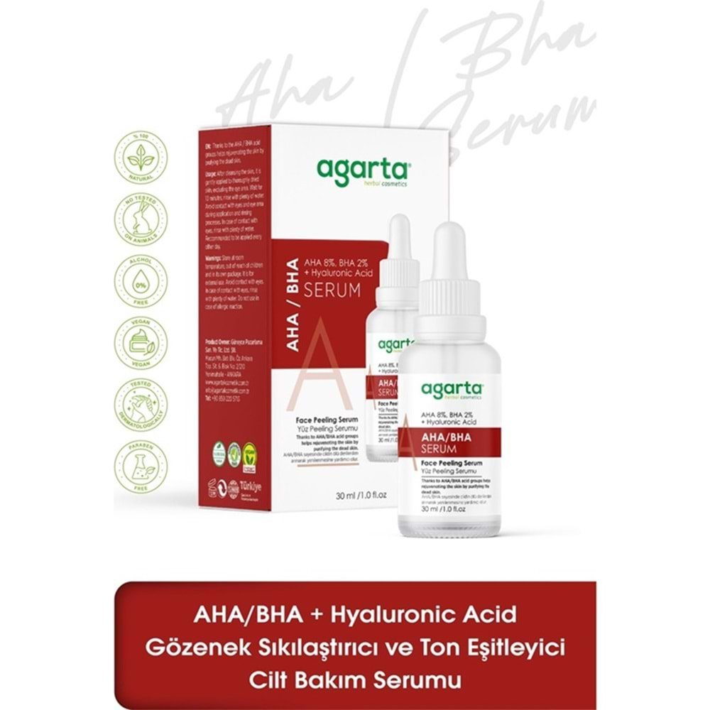 AGARTA Serum (30ml) AHA/BHA