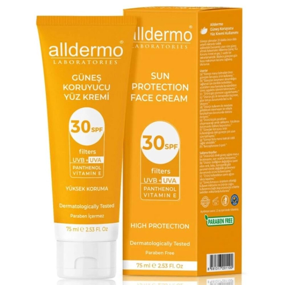 ALLDERMO Güneş Kremi (75ml) F30