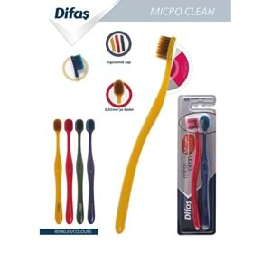 DİFAŞ Diş Fırçası Micro Clean Soft *12