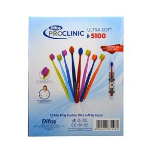 DİFAŞ Diş Fırçası Pro-Clinic Ultra Soft 5100 *12