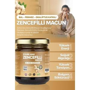 ZÜHRE ANA Zencefilli Macun 240gr