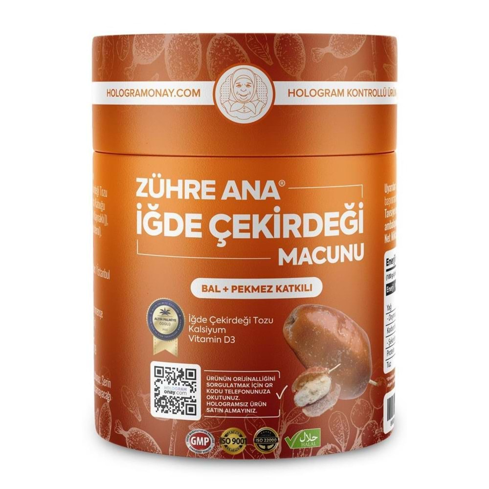 ZÜHRE ANA İğde Çekirdeği Macunu 240gr