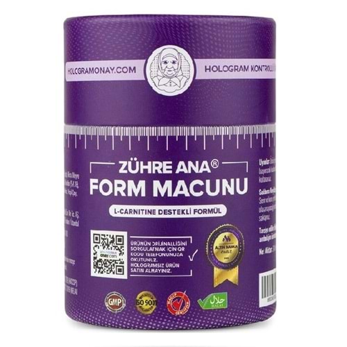 ZÜHRE ANA Form Macunu 240gr