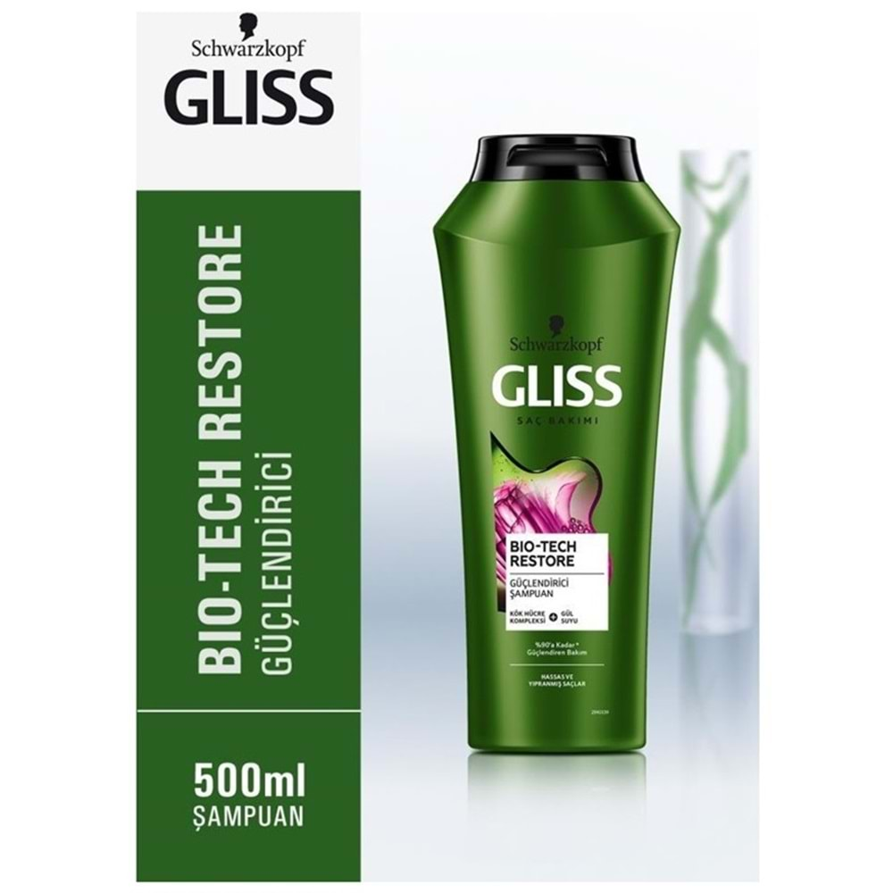 GLİSS Şampuan (500ml) Biotect Restore