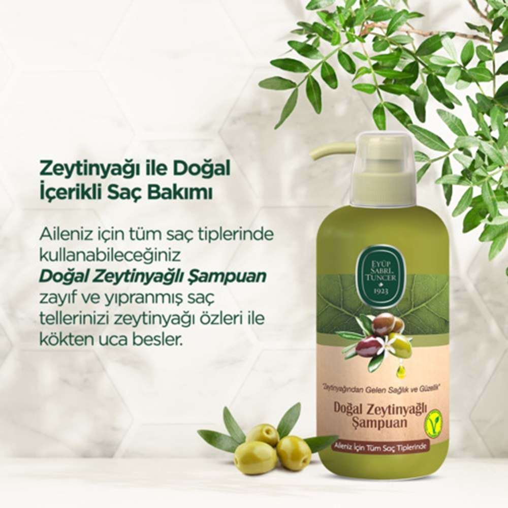 EST Şampuan Zetinyağlı 600ml